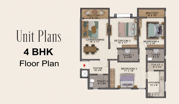 Assetz Hoskote Floor Plan